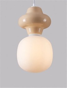 Pendul ceramic design modern CHIC galben