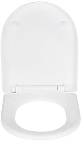 WENKO 24988100-Capac WC EXCLUSIV 45x36,5 cm alb/argintiu