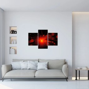 Tablou cu abstacție sclipire (90x60 cm)