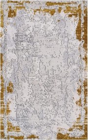 Covor Modern Living , Dormitor Dreptunghiular Antic 7557CL Galben (Alege dimensiunea: 100 x 200)