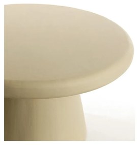 Măsuță de cafea bej rotundă ø 70 cm Kulona – Light &amp; Living