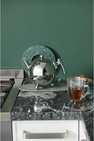 Ceainic argintiu din oțel inoxidabil 1,5 l Bella Ronde – Bredemeijer