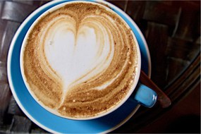 Tablou - Latte art (90x60 cm)