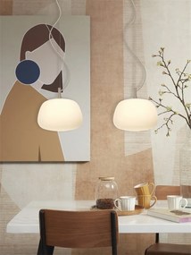 Pendul design decorativ Sapporo S white/sand