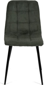 Scaune de dining verzi 2 buc. tapițate Moseby – Bonami Essentials