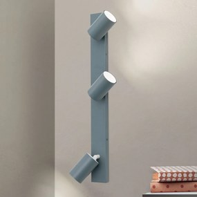 Aplica cu 3 spoturi directionabile stil minimalist PENN, verde deschis
