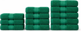 Set 12 Prosoape 100% Bumbac – Ușoare &amp; Absorbante, Ideale pentru Uz Zilnic