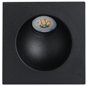 Corp de iluminat LED pentru scări Eglo 900251 ZARATE LED/2W/230V 3000K negru