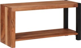 vidaXL Raft pentru cărți Maro 80 x 30 x 40 cm Lemn Solid de Acacia