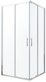 Suflet 100x100 cm pătrat cabină de duș fără tavă