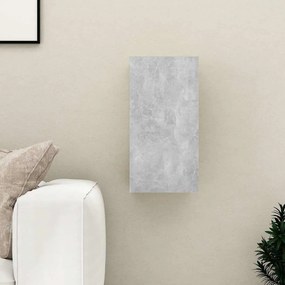 vidaXL Comodă TV, gri beton, 30,5x30x60 cm, lemn prelucrat