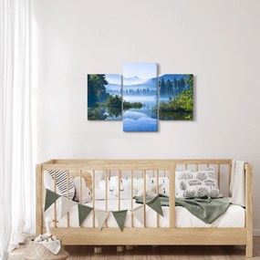 Tablou cu lac montan (90x60 cm)