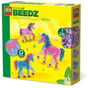 Set creativ Green Beedz – Margele de calcat Unicorn