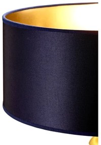 Lampă de masă Jupiter 2116 - KASZMIR, 1xE27/15W/230V, albastru/auriu