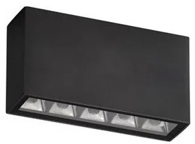 Plafoniera tip spot LED iluminat exterior IP65 JAX antracit