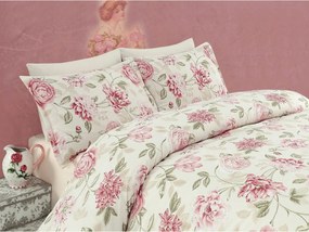 Set cuvertura pat dublu CARE, multicolor, bumbac/poliester, 200x220 cm