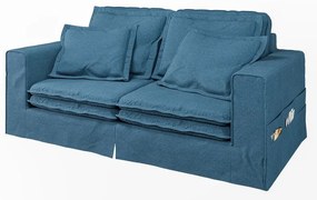 Canapea albastră 196 cm Nora – Ropez