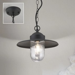 Pendul de exterior stil vintage IP44 EDWARD antracit