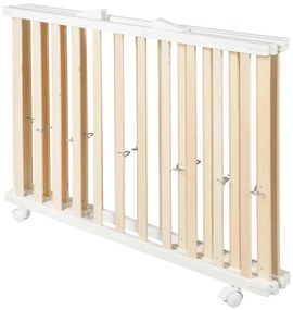 Țarc pentru copii alb-natural 100x75 cm – Roba