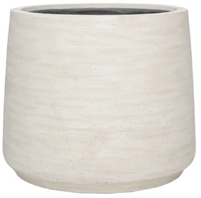 Ghiveci Jumbo Patt, Fildeș moale, Dimensiuni multiple - Ghivece de ceramică mărimea: XXS - ⌀ 55,5, h. 46,5 cm