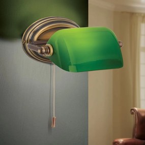 Aplica de perete stil clasic HARVARD patina/verde