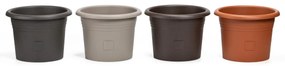 Plastia Ghiveci cu auto-apărare Narza 35 cmdiametru, teracotă, diam. 35 cm