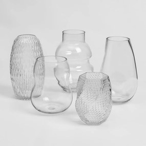 Vază din sticlă (înălțime 20 cm) Clara – Casa Selección