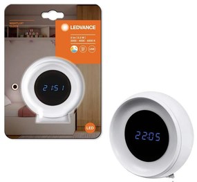Ledvance-LED Ceas digital iluminat NIGHTLUX LED/0,3W/5V 3000/4000/6500K