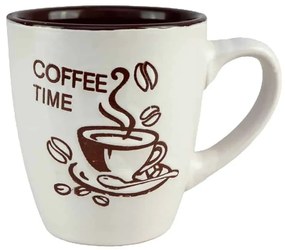 Cana Alba cu model Coffee Time, 200 ml