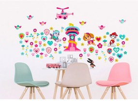Decorație autoadezivă Paw Patrol Be Happy, 65 x 85cm