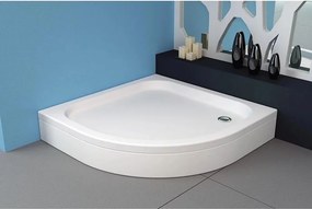 Cadita pentru dus Kolpasan Ontex semirotunda 90x90 cm
