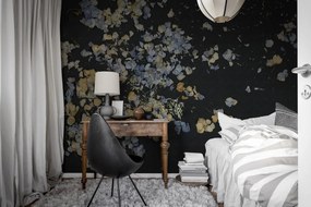 Fototapet, Fragile Beauty, Dark Blue, Rebel Walls