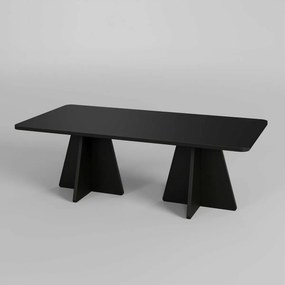 Măsuță de conferință Double Mushroom Black