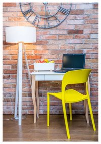 Birou Ragaba Lillo, lungime 65 cm, gri deschis