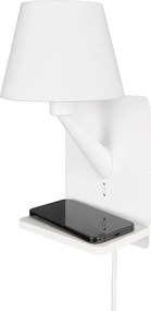 Aplică de perete albă Comfort – Trio