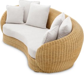 Canapea din ratan design LUX clasic Rafael