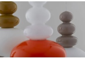 Lustră pe cablu Argon 8822 DIEGO 1xGU10/5W/230V alb/portocaliu