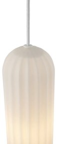 Lustra/Pendul design nordic Miella alb