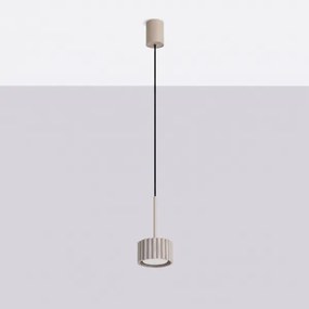 Sollux SL.2683 - Lustră suspendată pe cablu AURA 1xGX53/10W/230V taupe