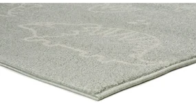Covor pentru copii verde deschis 120x170 cm Beats – Universal