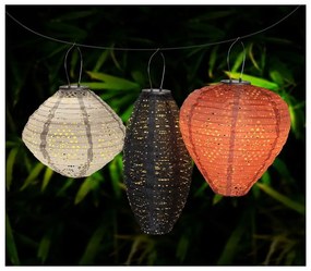 Felinar cu LED roz solar (înălțime 30 cm) pentru exterior Greatham – House Nordic