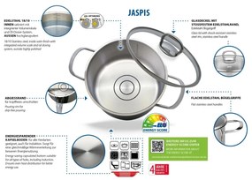 Elo 90835 Set de 5 oale din oțel inoxidabil Jaspis
