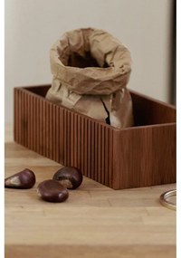 Cutie de depozitare în culoare naturală din bambus 30x15x8 cm Mera – Wenko