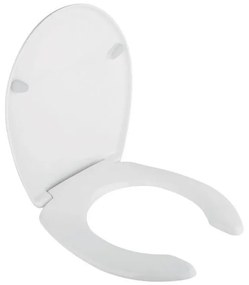 Sapho - Capac WC pentru persoane cu dizabilități alb/duroplast