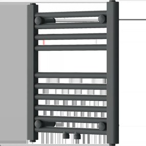 Mexen Mars grăzinič lăzienkowy 500 x 400 mm, 178 W, antracyt - W110-0500-400-00-66