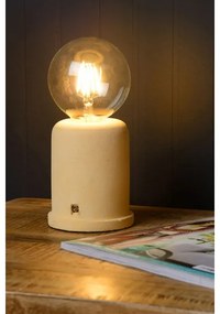Lucide 34529/01/34 - Lampa de masa MABLE 1xE27/60W/230V galben