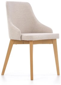 Scaun textil Toledo stejar miere/Inari22