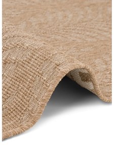 Covor pentru exterior și interior bej/fildeș 200x290 cm Duet Liora – NORTHRUGS