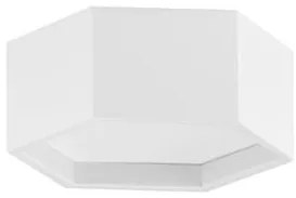 Plafoniera LED design minimal SAMBA alba