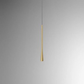 Lustra suspendata, Pendul LED slim DAFNE H-40cm alb, negru sau auriu